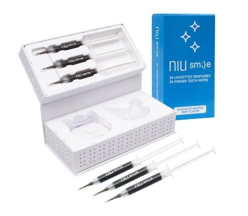 2. Mejor Kit LED blanqueador: Niusmile Kit de blanqueamiento dental