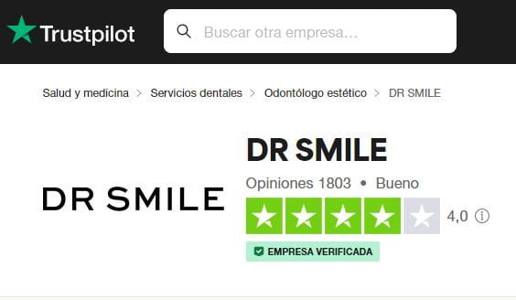 dr smile opiniones trustpilot