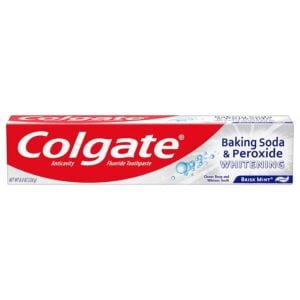 Pasta de dientes con burbujas blanqueadoras de peróxido y bicarbonato de sodio Colgate